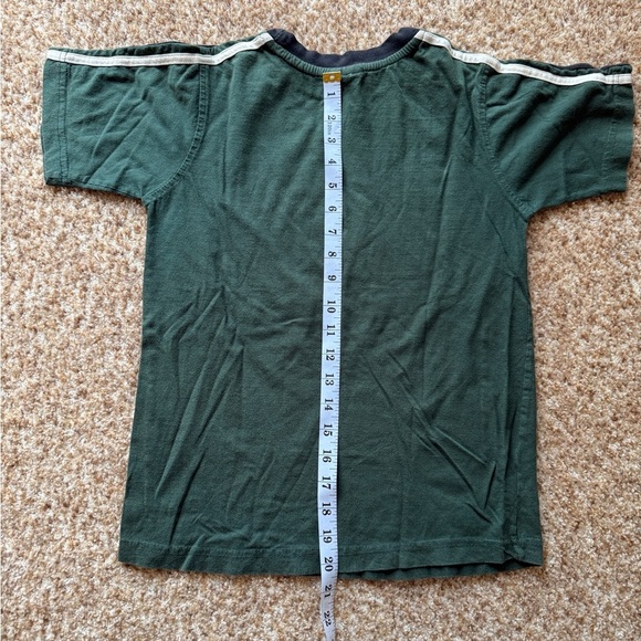 Vintage BOSTON CELTICS BOYS GIRLS Adidas GREEN TSHIRT SIZE M - Picture 5 of 5